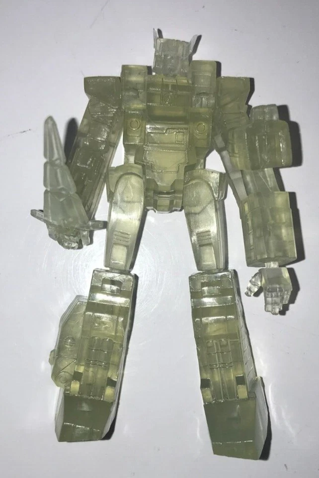 Takara Transformers Act 3 PVC  FORTRESS MAXIMUS CLEAR VERSION COMPLETE CHASE FIG - Image 1 of 3