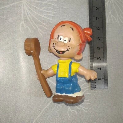 Figurine PVC Boule et Bill SCHLEICH - Boule avec brosse - Roba Sepp - Photo 1/3