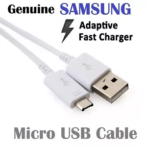 5X 3M SAMSUNG GENUINE FAST CHARGE CABLE For Galaxy Note5/4/S6/S7 Edge USB 2.0 - Picture 1 of 3