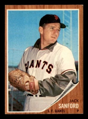 1962 Topps Baseball #538 Jack Sanford EX/MT *d2 - Image 1 of 2