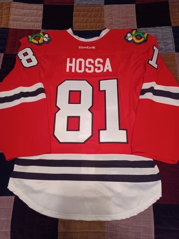Chicago Blackhawks Marian Hossa 2015 Stanley Cup Final Reebok 2.0 Pro Jersey 52 Cover