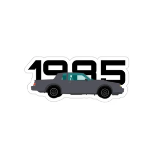 Buick Regal Grand National GNX 1985 tipo G carrocería pegatina ventana - Imagen 1 de 5