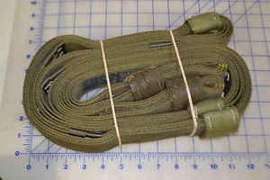Correa de remolque de nailon de doble resistencia Militay Duty 8 pies verde OD hecho en EE. UU. 13,000 LB - Imagen 1 de 4