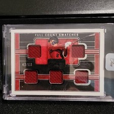 2023 Panini three and two druw jones full count swatches game used card 43/60