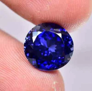Zafiro azul cachemira certificado natural 9,55 quilates premium VVS piedra preciosa suelta - Imagen 1 de 5
