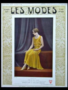 REVUE LES MODES n°318 - 1930 - PREMET, O ROSSEN, DRECOLL, PAQUIN - Picture 1 of 2