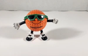 VINTAGE PAPEL GIFTWARE GOLF ORANGE GOLF BALL IN SUNGLASSES ACTION FIGURE - Picture 1 of 13