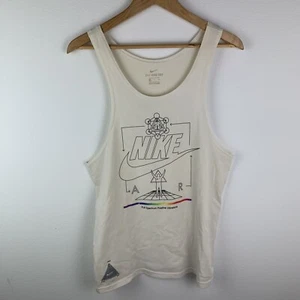 Nike Yoga Tank Top Beige Men’s Small - Picture 1 of 7