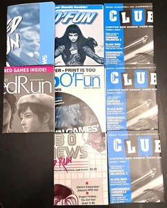 Limited Run Games Newsletter Magazine Club O Fun News LOTE de 8 números Switch PS5 - Imagen 1 de 2