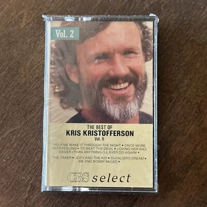 1984 The Best Of Kris Kristofferson - Vol. 2 (Audio Cassette Tape) - Picture 1 of 2