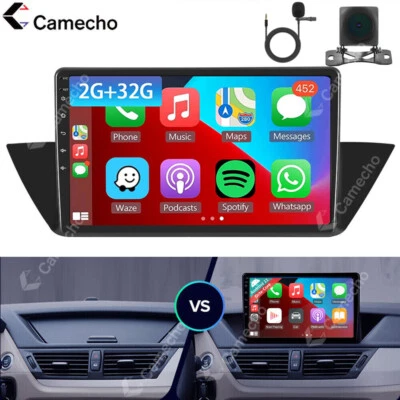 Radio estéreo para automóvil para BMW X1 2010-2016 Android 15 Wifi GPS navegación GPS CarPlay + cámara Foto 1 de 4