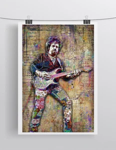 Steve Lukather TOTO 20x30in Poster, Toto Tribute Print Free Shipping US - Picture 1 of 5