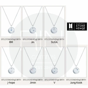 BTS STONE HENgE MOMENT OF LIGHT Necklace BIRTH Ver + Tracking Number - Bild 1 von 15