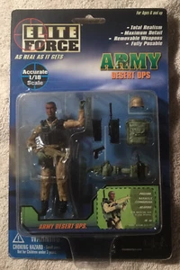 ELITE FORCE ARMY DESERT OPS ARMY DESERT 21157 1/18 BBi Assault Commander #21157 - Picture 1 of 2