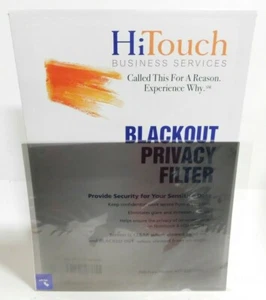 HiTouch 17" Monitor Blackout Privacy Filter Black - FITS 17" LCD MONITORS - Picture 1 of 3