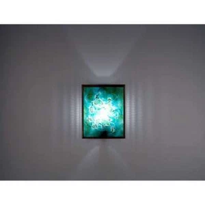 WPT Design F/N 2 Silver Incandescent Wired Green - FN2-SV-WG-I - Picture 1 of 1