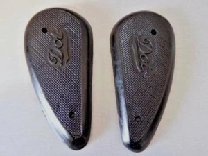 Fits Dot Tank Knee Pad Grips Pair 1953 - 1956 Scrambler Trials New - Foto 1 di 2