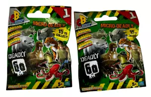 Character Deadly 60 - LOT OF 2 UNOPENED PACKS Micro-Deadly Secret Sachets - Picture 1 of 2
