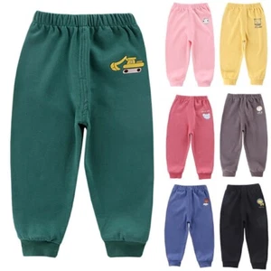Kids Boys Girls Sports Joggers Trousers Jogging Running Long Sweat Pants. - Picture 1 of 19
