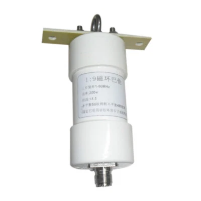 Antena HAM de onda corta Balun SSB 50 a 450 ohmios relación 1:9 Balun 200 W/3000 W 1-56 MHz Foto 1 de 4