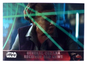 2016 Topps Star Wars: The Force Awakens cromo refractor General Organa #48 - Imagen 1 de 2