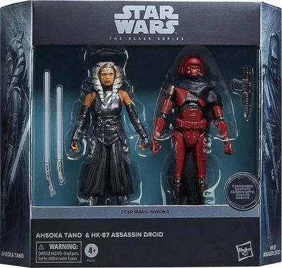 Star Wars Black Series Ahsoka & HK-87 Assassin 2-Pack Action Figure New In Hand - Image 1 of 4