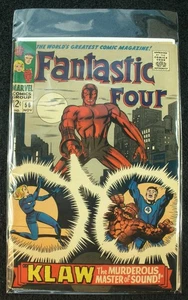 Fantastic Four #56 (1966) Marvel 15¢ Bronzezeit! Jack Kirby Art! FN-! - Bild 1 von 13