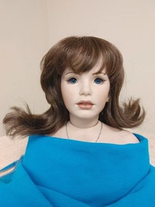 Doll Wig Tallina’s Style W599, Brown, Size 13, New Old Stock - Picture 1 of 3