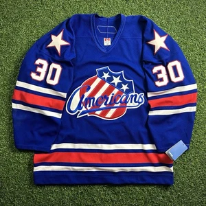 Neu! 2005 Reebok AHL Authentic Trikot Rochester Americans Ryan Miller Gr. 54 - Bild 1 von 14