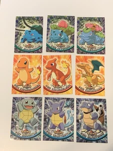 Pokemon TOPPS 1999 Series - Complete Set 90/90 (Excellent to Mint Condition) - Picture 1 of 20