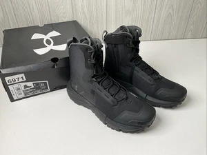 Herren 7 Under Armour 3027383 UA Charged Valsetz 8" Seitenreißverschluss Taktische Dienststiefel - Bild 1 von 11