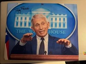 Dr Anthony Fauci signed 8x10 photo autographed Covid Doctor Tony - Picture 1 of 1