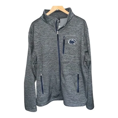 Penn State Colosseum вышитый логотип на молнии спереди и сзади размер XL - Изображение 1 из 4