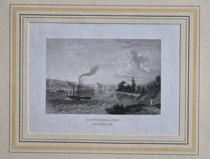 Ludwigshafen Bodensee Baden-Württemberg alter Stahlstich 1844 - Picture 1 of 1