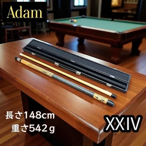 Vintage Adam XXIV Billard Queue seltenes Modell mit Etui 19,1oz Pool Billard Stick - Bild 1 von 18