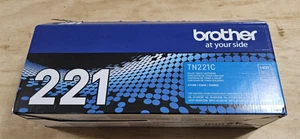 Brother Original Tonerkassette mit Standardkapazität, TN221C NEU OPEN BOX versiegelter Toner - Bild 1 von 7