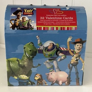 Vintage 1994 Disney Pix Toy Story 32 Valentine Light Up Keepsake Mailbox Sealed - Picture 1 of 6