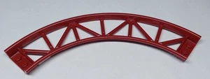 1x LEGO® Achterbahn Schiene Kurze Roller Coaster 25061 dunkelrot dark red - Bild 1 von 1