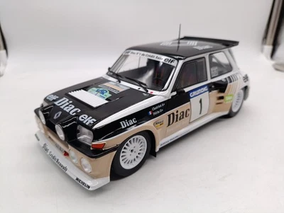 Renault 5 Maxi Turbo Rally du Var #1 Chatriot 1/18 Ixo Models Altaya - Immagine 1 di 4
