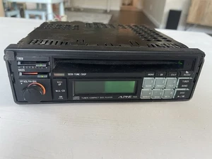 Vintage Alpine AM FM radio head unit CD player single DIN 7905 RARE - Picture 1 of 1