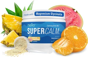 Supercalm Powdered Drink Mix, Tropical Tangerine, L Theanine, Ksm-66 Ashwagandha - Picture 1 of 22