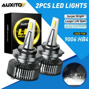 AUXITO 9006 HB4 Headlight LED Kit Bulb Low 6500K Beam 24000LM Super White 2X - Bild 1 von 11