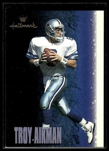 Troy Aikman 1995-17 Hallmark Keepsake Ornament Cards #HK1 - Bild 1 von 2