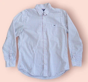 Camisa Vineyard Vines Para Hombre Talla Grande Con Botones Manga Larga A Cuadros Tucker - Imagen 1 de 10