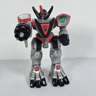 Figura de acción Power Rangers Time Force Q-Rex Megazord (Bandai 2000) Quantasaurus Foto 1 de 4