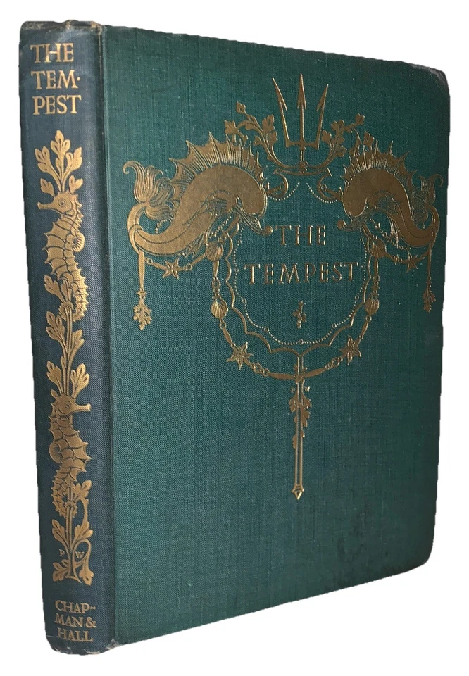 1908, THE TEMPEST, by WILLIAM SHAKESPEARE, ILLUSTRATED by PAUL , VG CONDITION Foto 1 de 4