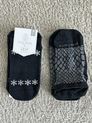 2 pares de calcetines de yoga Pure Barre Tavi Grip talla S Foto 1 de 4