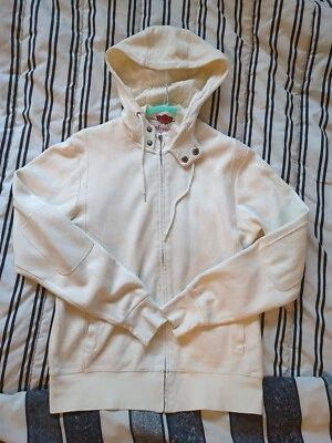 Chaqueta con capucha y cremallera beige talla 2 Ben Sherman para hombre Foto 1 de 4