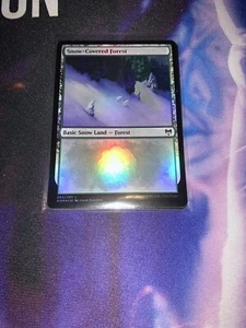 Mtg Singles - Snow-Covered Forest (284) - Kaldheim - Foil Common - LP - Picture 1 of 1