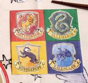 Harry Potter Party Table Paper Napkins X 16. Harry Potter Party Decorations - Picture 1 of 2